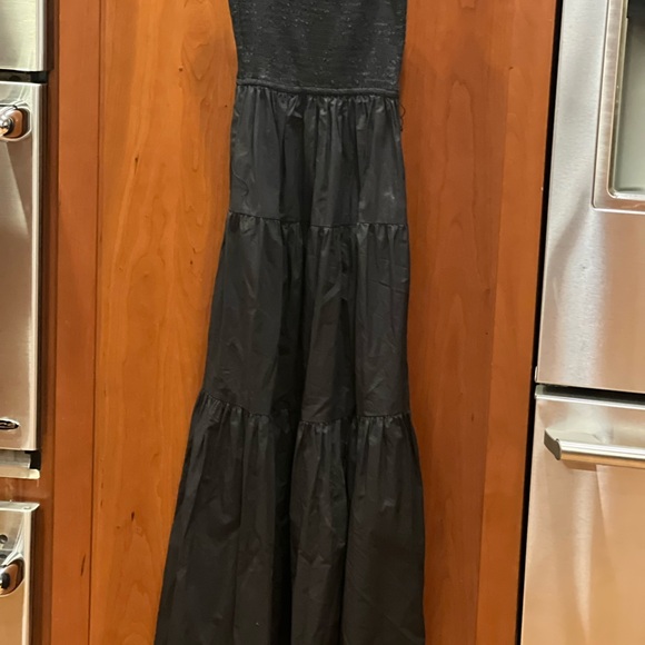 Black maxi strapless dress strapless brand new with tags. BELT does NOT come w - Picture 4 of 10